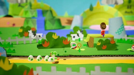 Yoshi's Crafted World screenshot 10