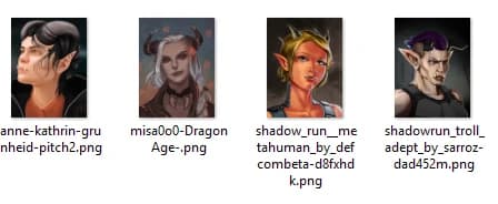 Portraits Pack by Sole Cinder
