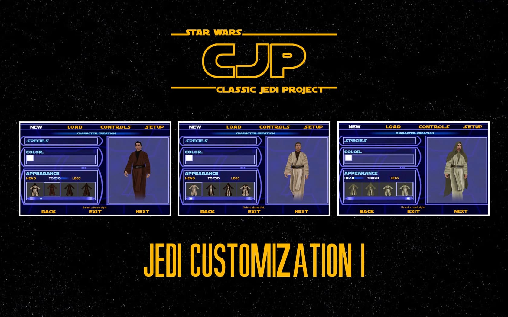 Classic Jedi Project (CJP) Jedi Customization I