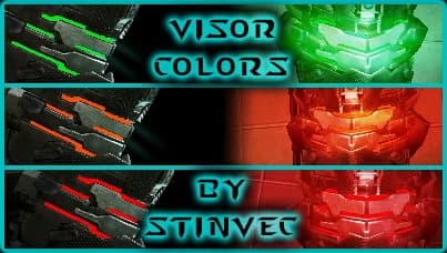 Visor Colors - StinVec Re-textures