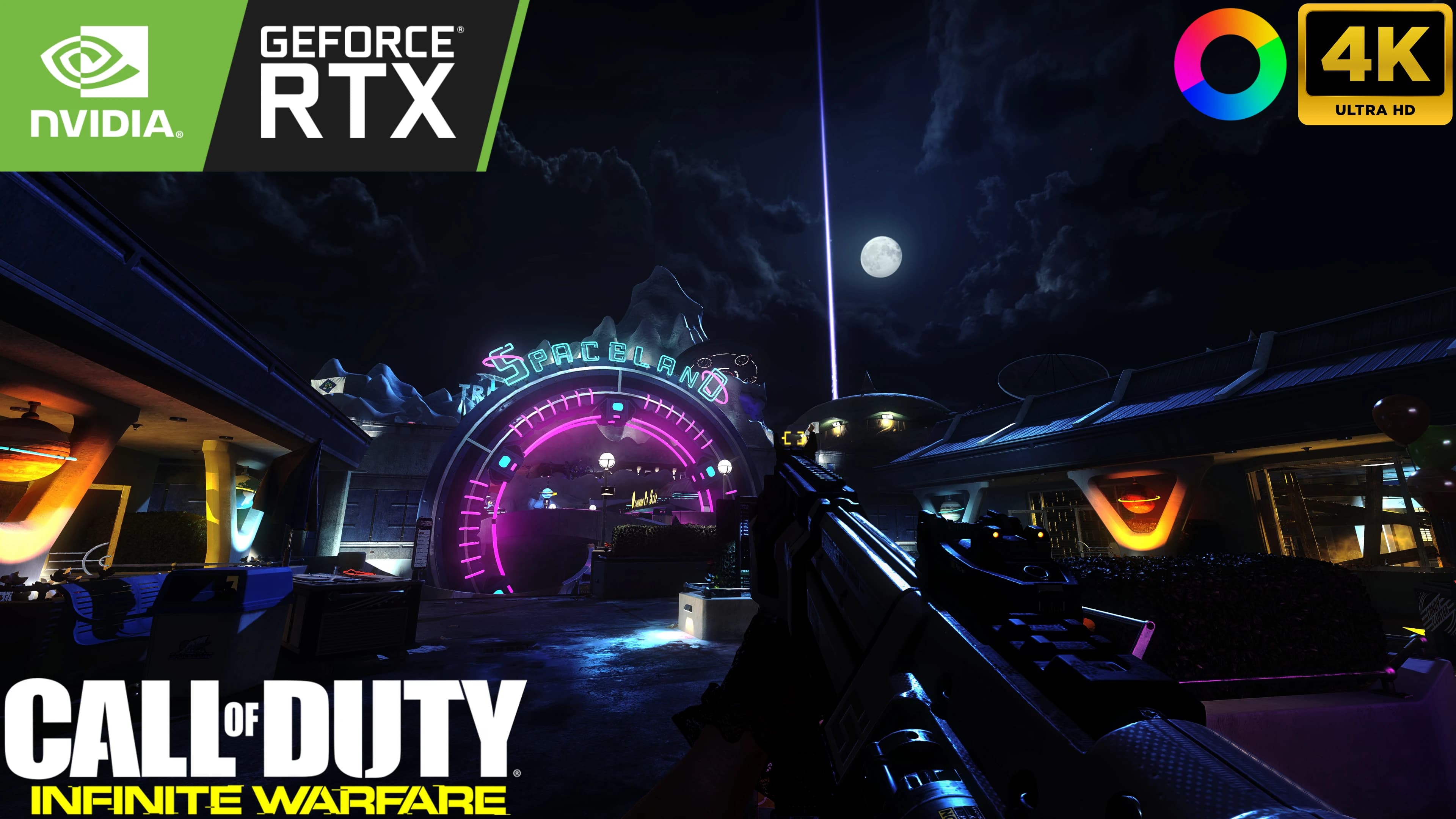 NEO Call of Duty Infinite Warfare Zombies in Spaceland - Realistic ReShade - better graphics