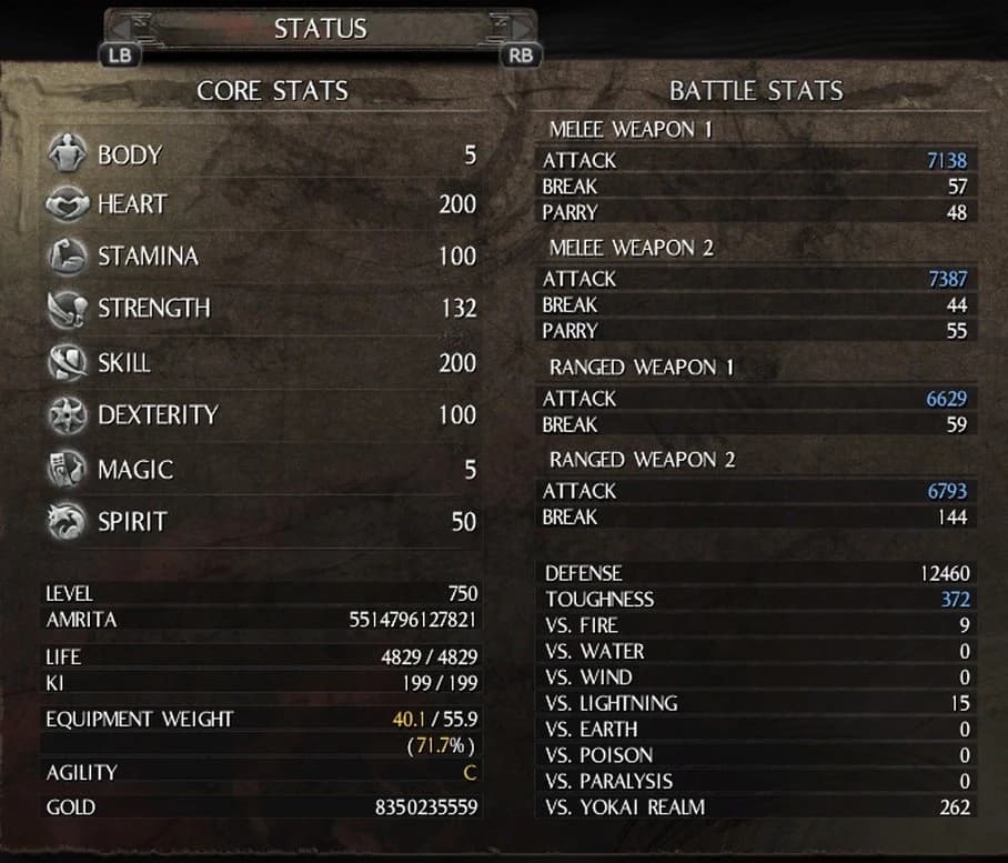 Nioh_Complete Game Save