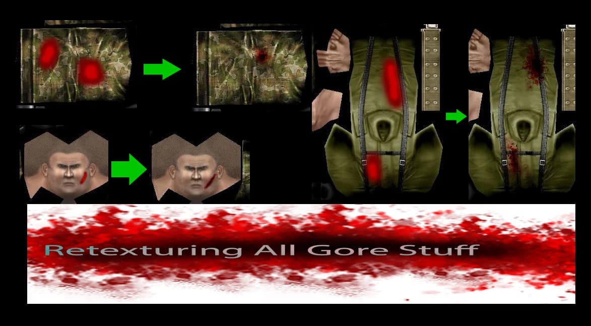 OUTDATED Retexturing All Gore Stuff (R.A.G.S) Project