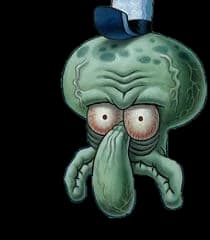 Ugly Squidward desktop shortcut icon replacer