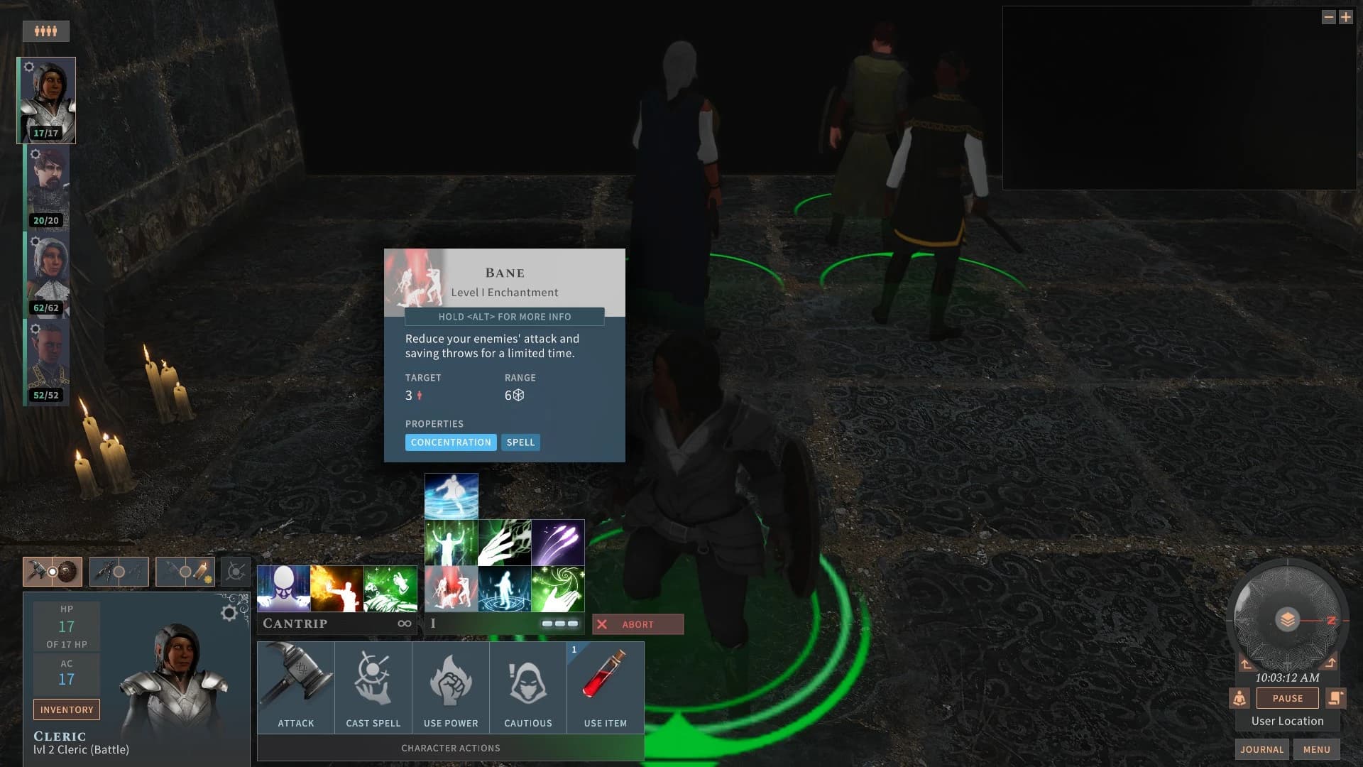 Divine Casting with Weapon and Shield