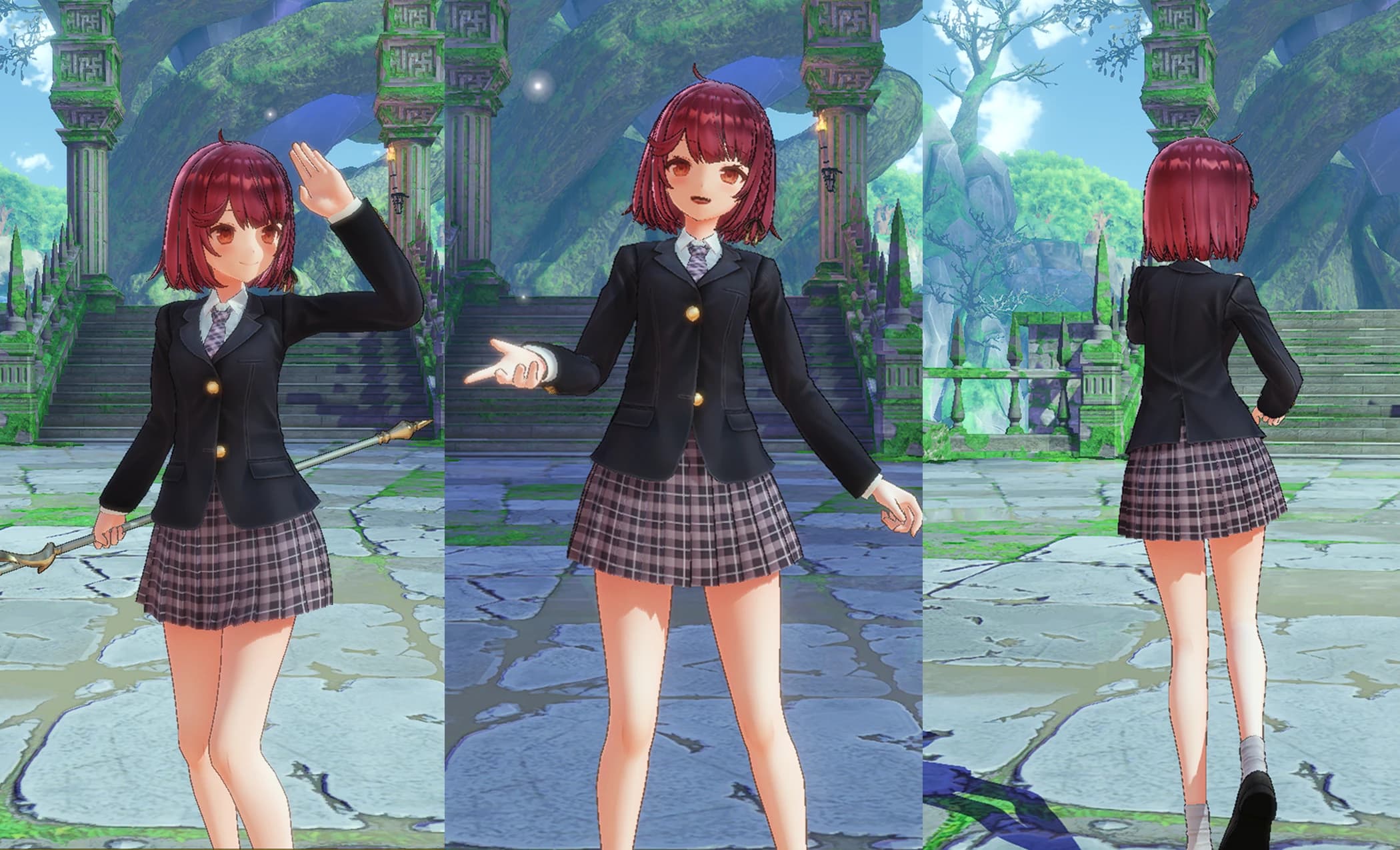ATELIER SOPHIE 2 Unlock Blue Reflection Uniform for Sophie