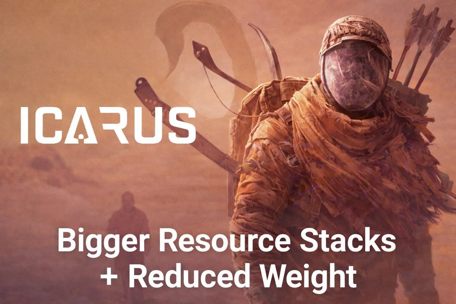 Bigger Resource Stacks And Reduced Weight