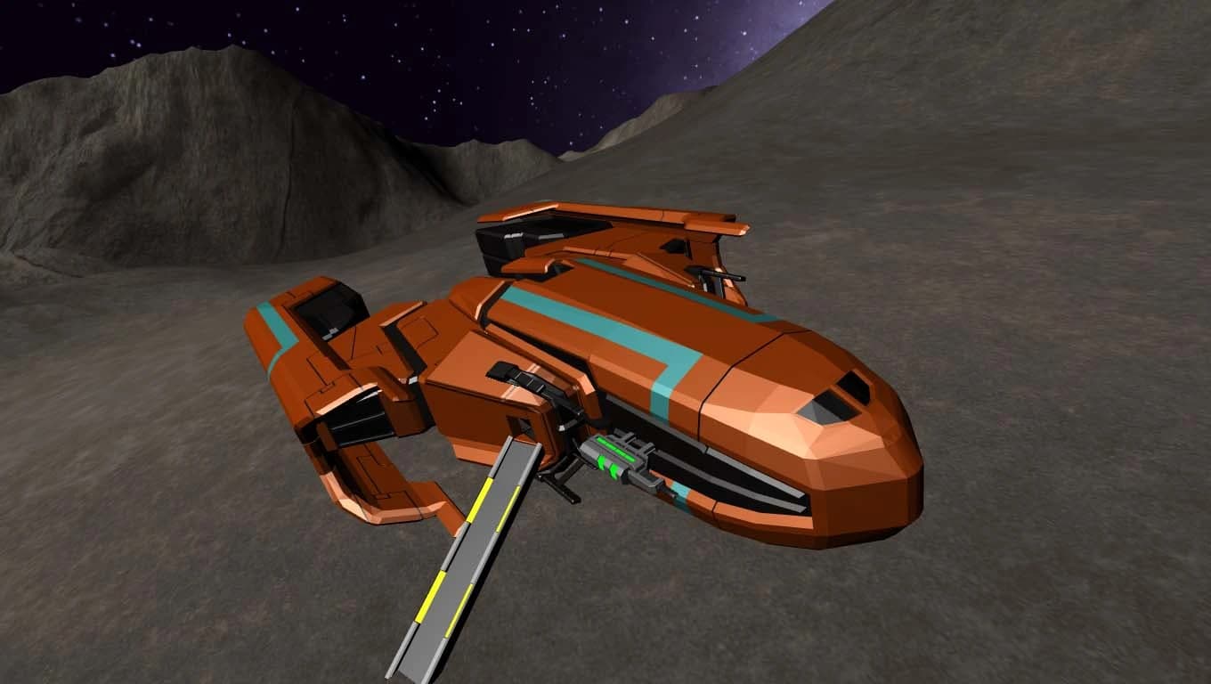 The Rebel Fighter from Faster Than Light