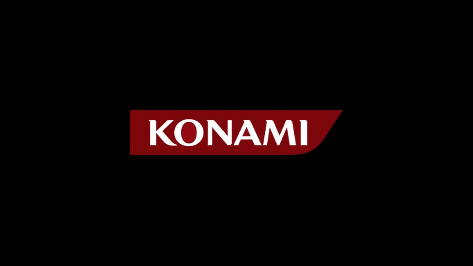 Black Konami Logo Background