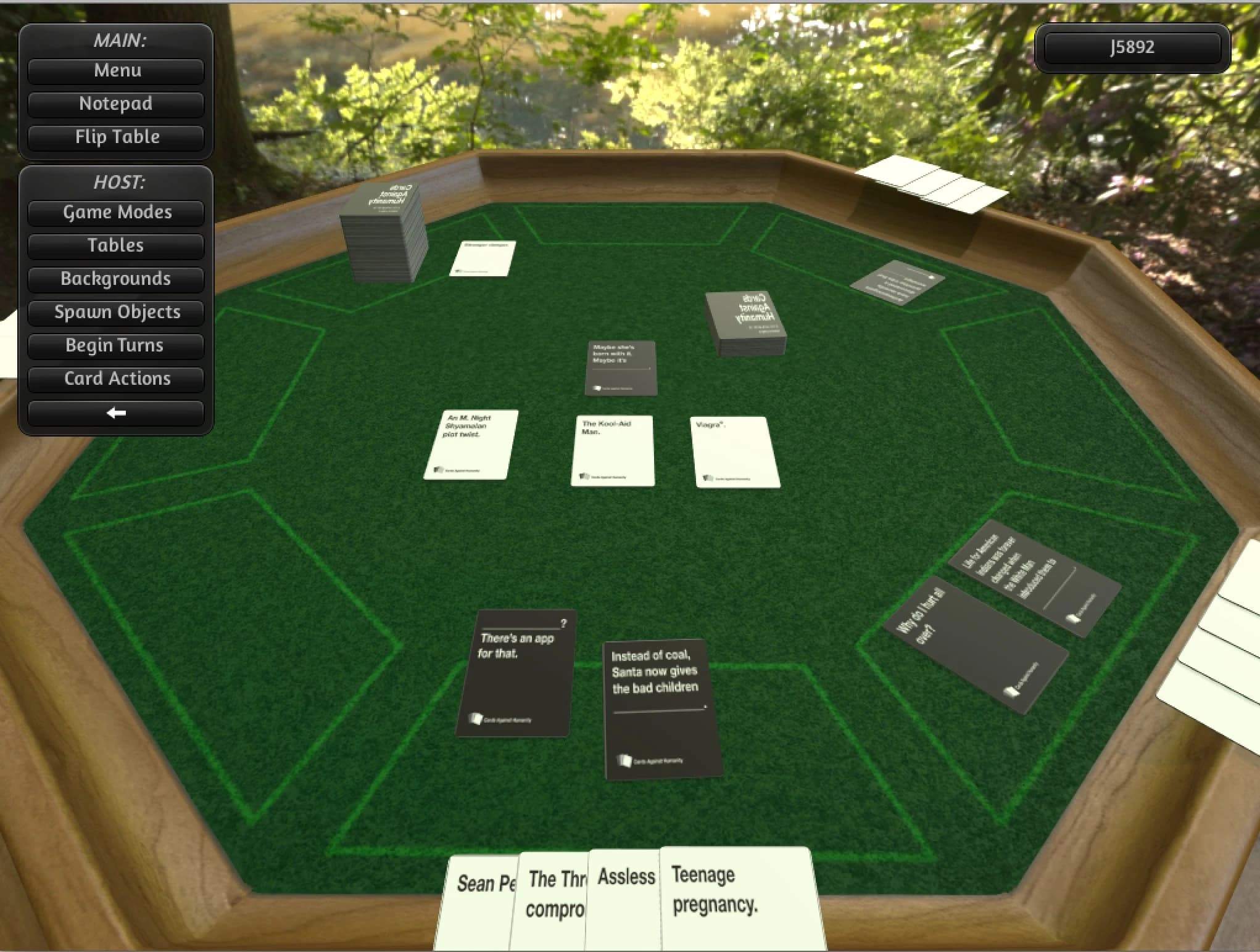 Cards Against Humanity Deck