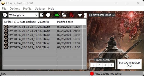 EZ Auto Backup
