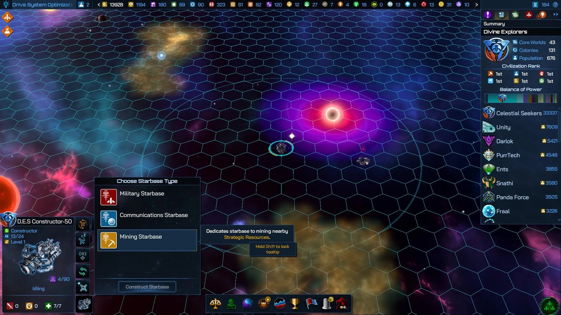 All Starbase rings in one