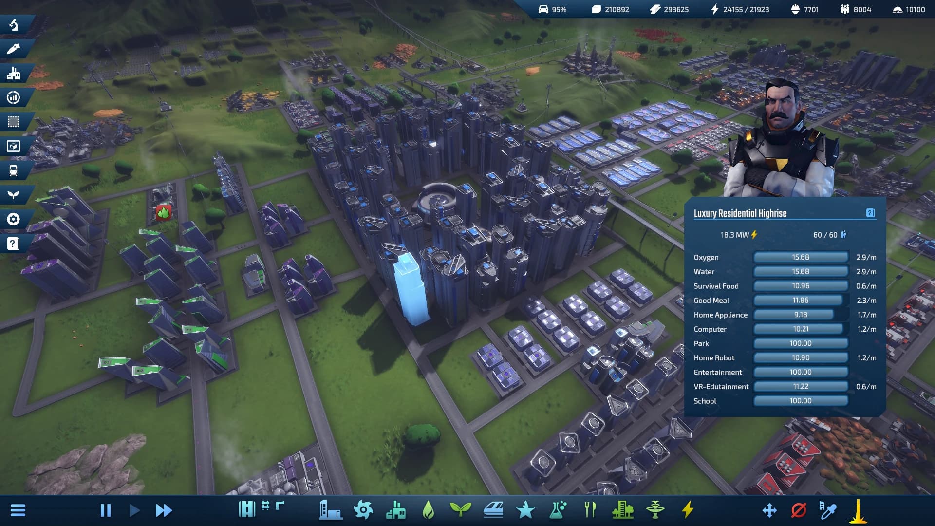 Increase habitant resource capacity