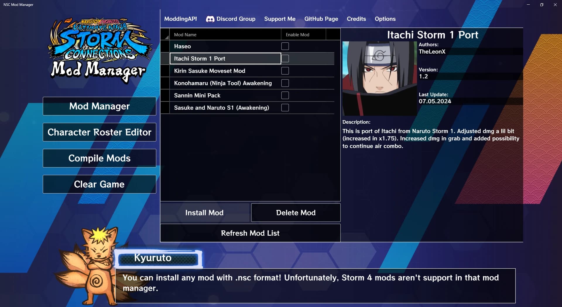 NSC Mod Manager