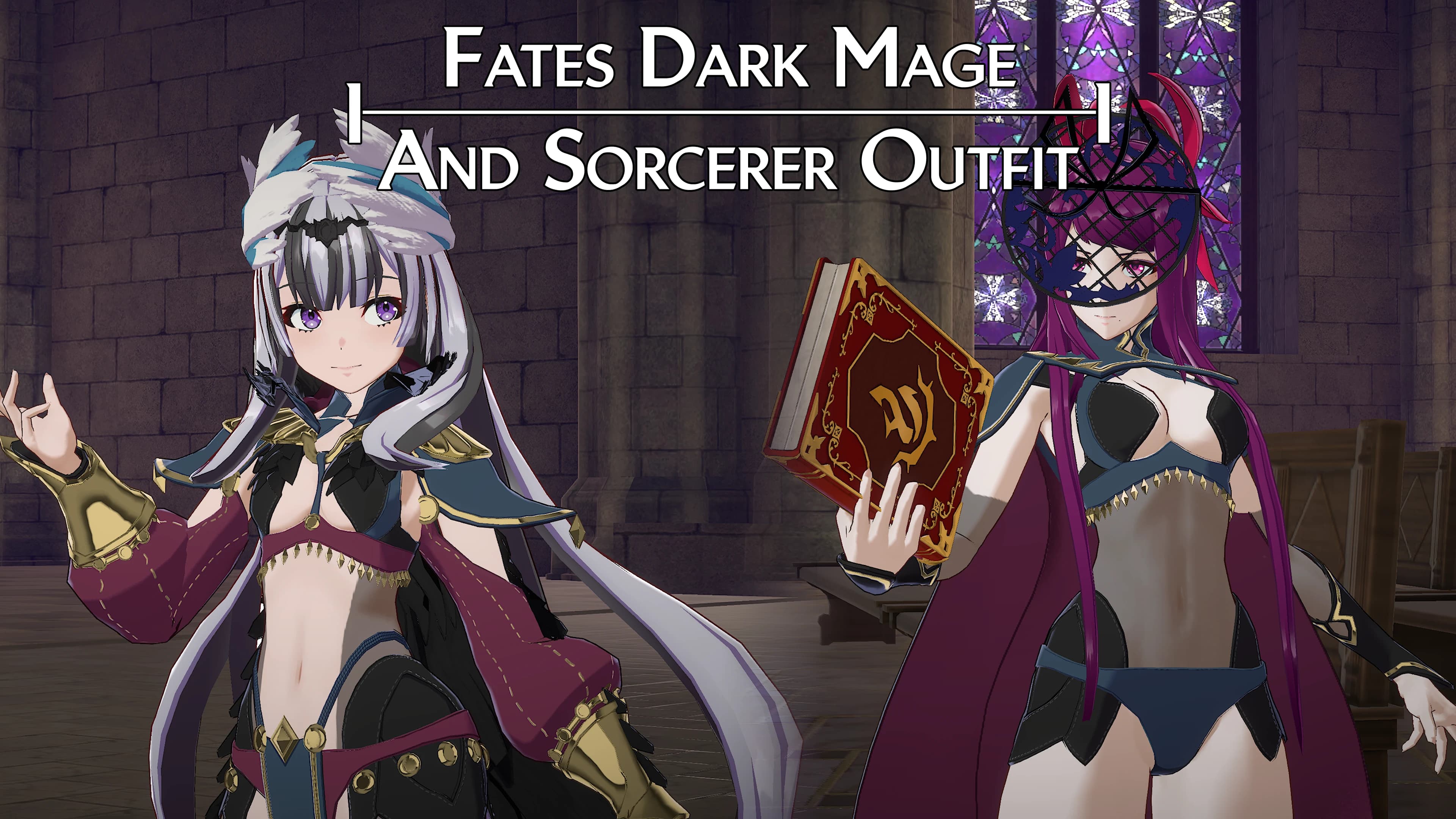 Fates Dark Mage and Sorcerer Outfit