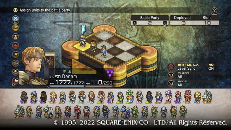Tactics Ogre Reborn Level Sync Remover