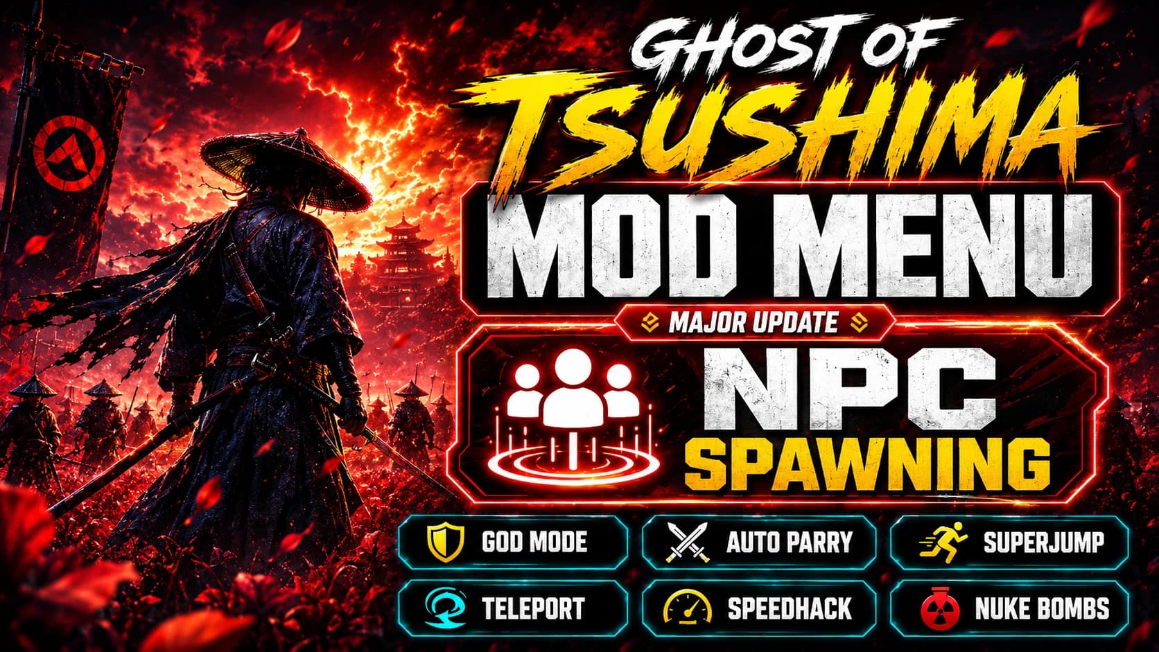 Simple Ghost of Tsushima Mod Menu