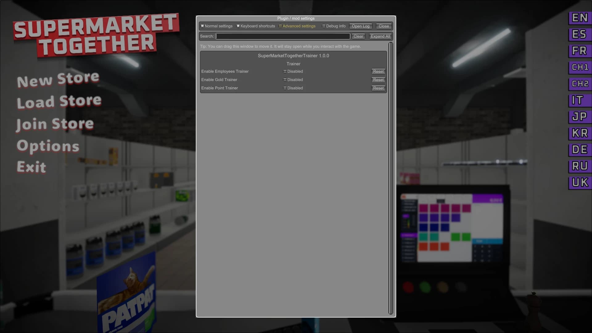 SuperMarket Together Trainer