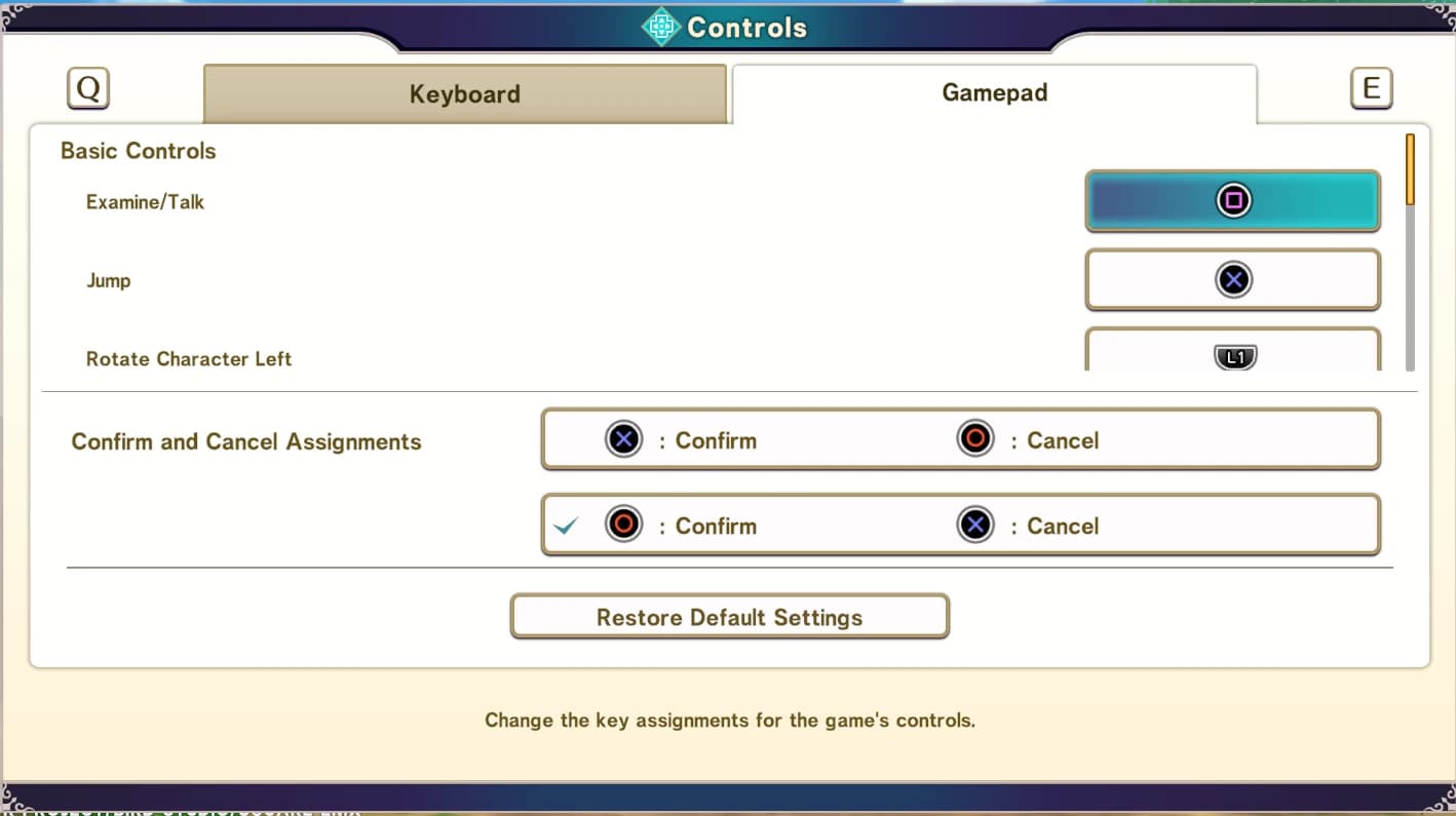 Controller Button Prompts