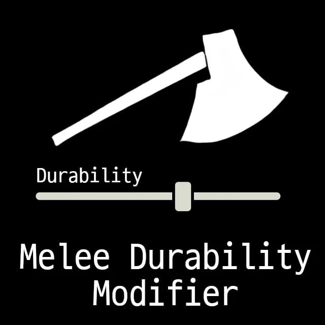 Melee Durability Modifier