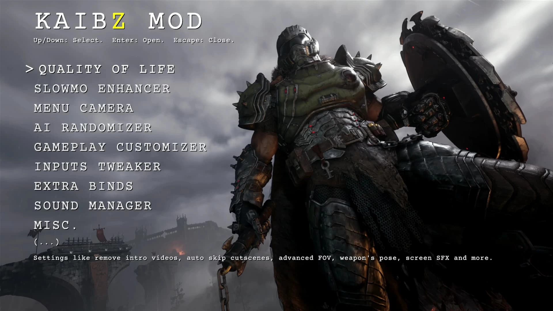 Kaibz Mod (Advanced Options)