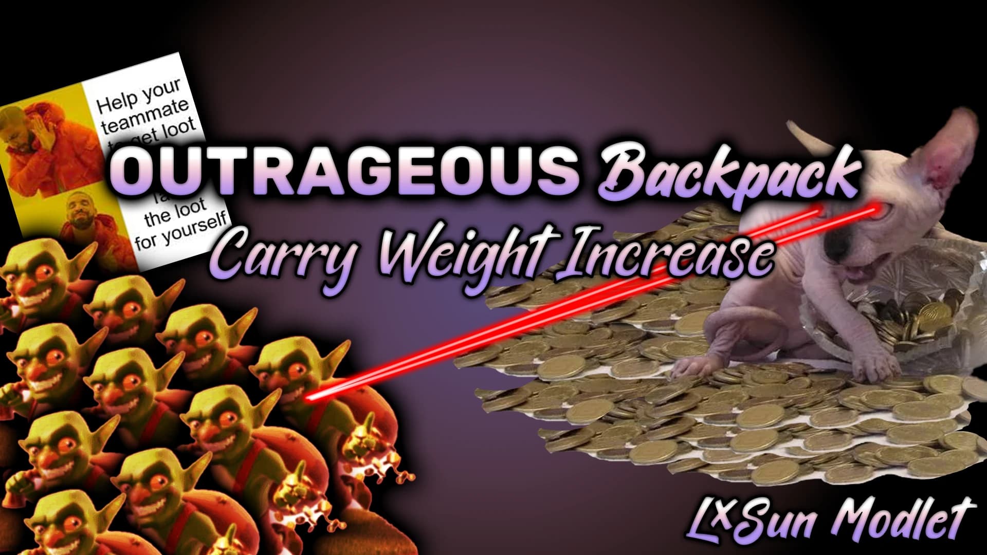Outrageous Backpack Carry Weight Increase