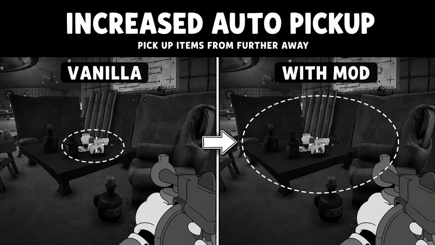 Increased Auto Pickup