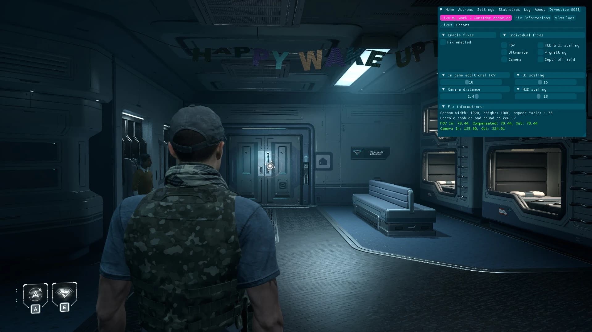 Directive 8020 Ultrawide FOV and more