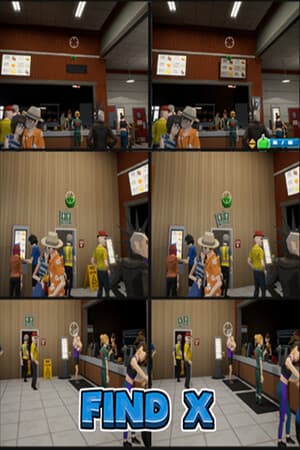 Find X : Shoot the Difference in 4D