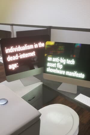 individualism in the dead-internet age: an anti-big tech asset flip shovelware r̶a̶n̶t̶ manifesto