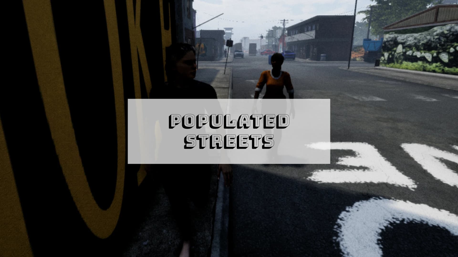 Populated Streets